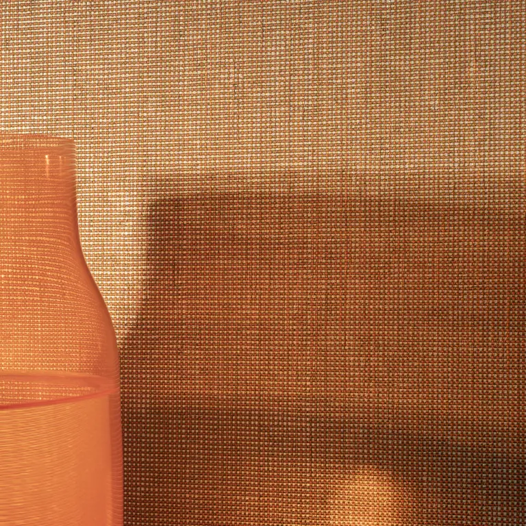 Vescom Gemstone woven textile wallcovering colour range showing small grid texture and gemstone-inspired colours